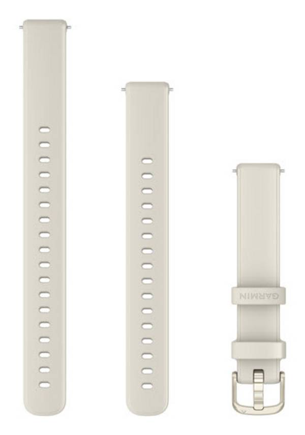 Garmin Lily 2-Armbänder (14 mm), Band, Smartwatch, Beige, Garmin, Lily 2 Lily 2 Active Lily 2 Classic, Silikon