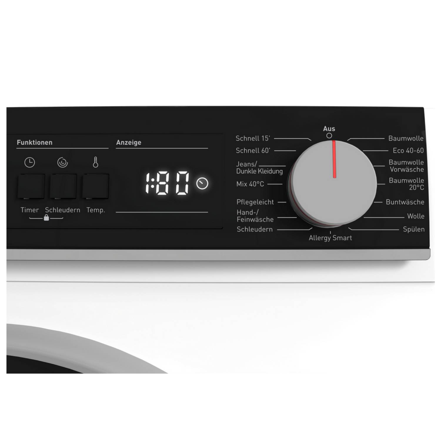 Sharp ES-NFA714BW1NA-DE, Frontlader, 7 kg, B, 77 dB, 1400 RPM, A-0