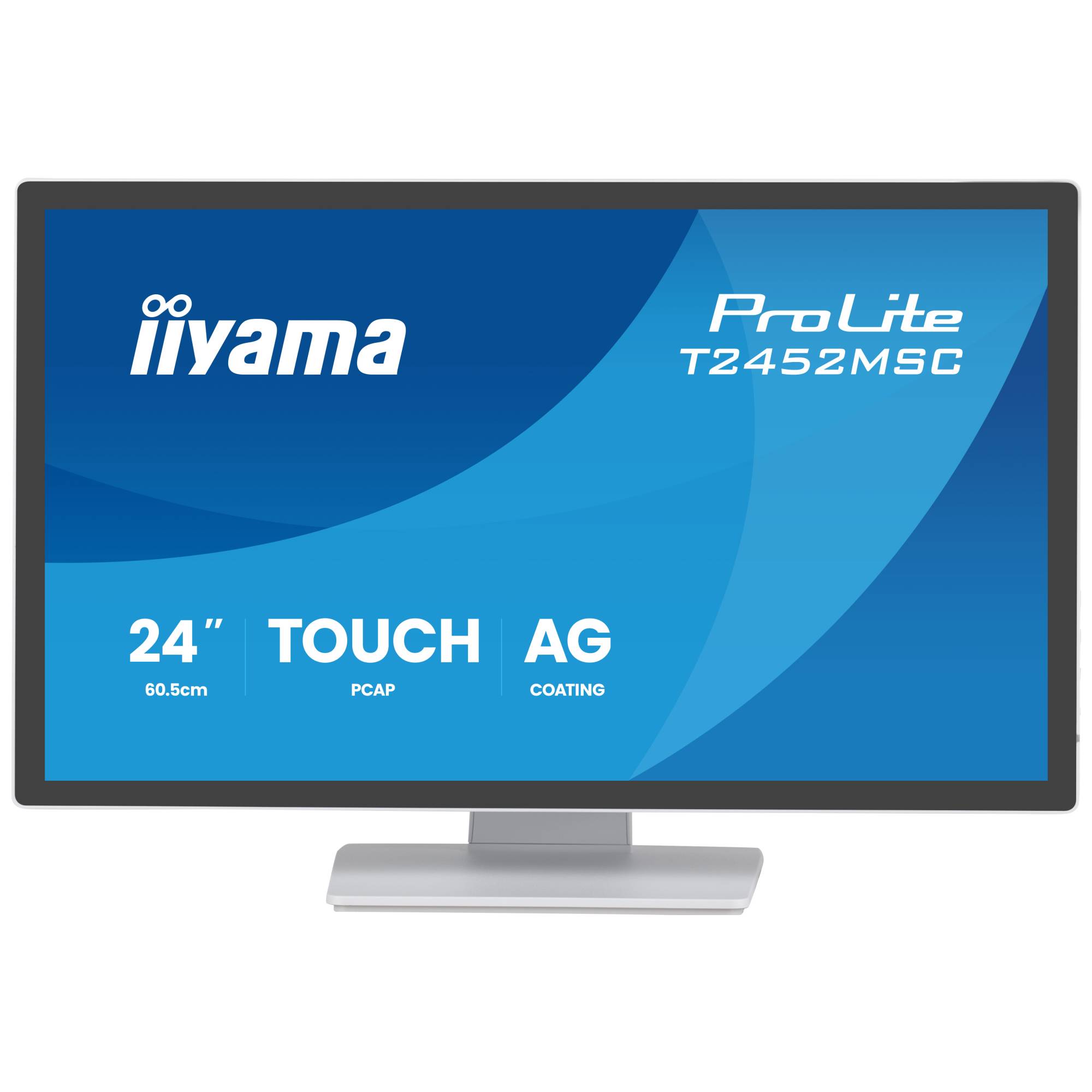 iiyama ProLite T2452MSC-W1AG, 60,5 cm (23.8"), 1920 x 1080 Pixel, Full HD, LED, 5 ms, Weiß-3