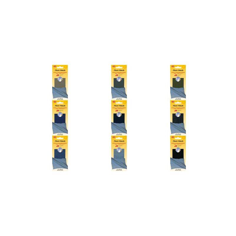 KLEIBER Flexi-Patch zum außen Aufbügeln, jeans dunkelblau-0