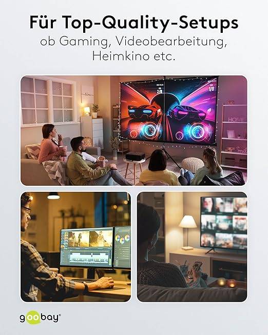 Goobay 74213 USB4® Kabel, USB-C™ auf USB-C™, 40 Gbit/s, 240 W Power Delivery, 8K Video, Textilmantel, 1,8 m-6