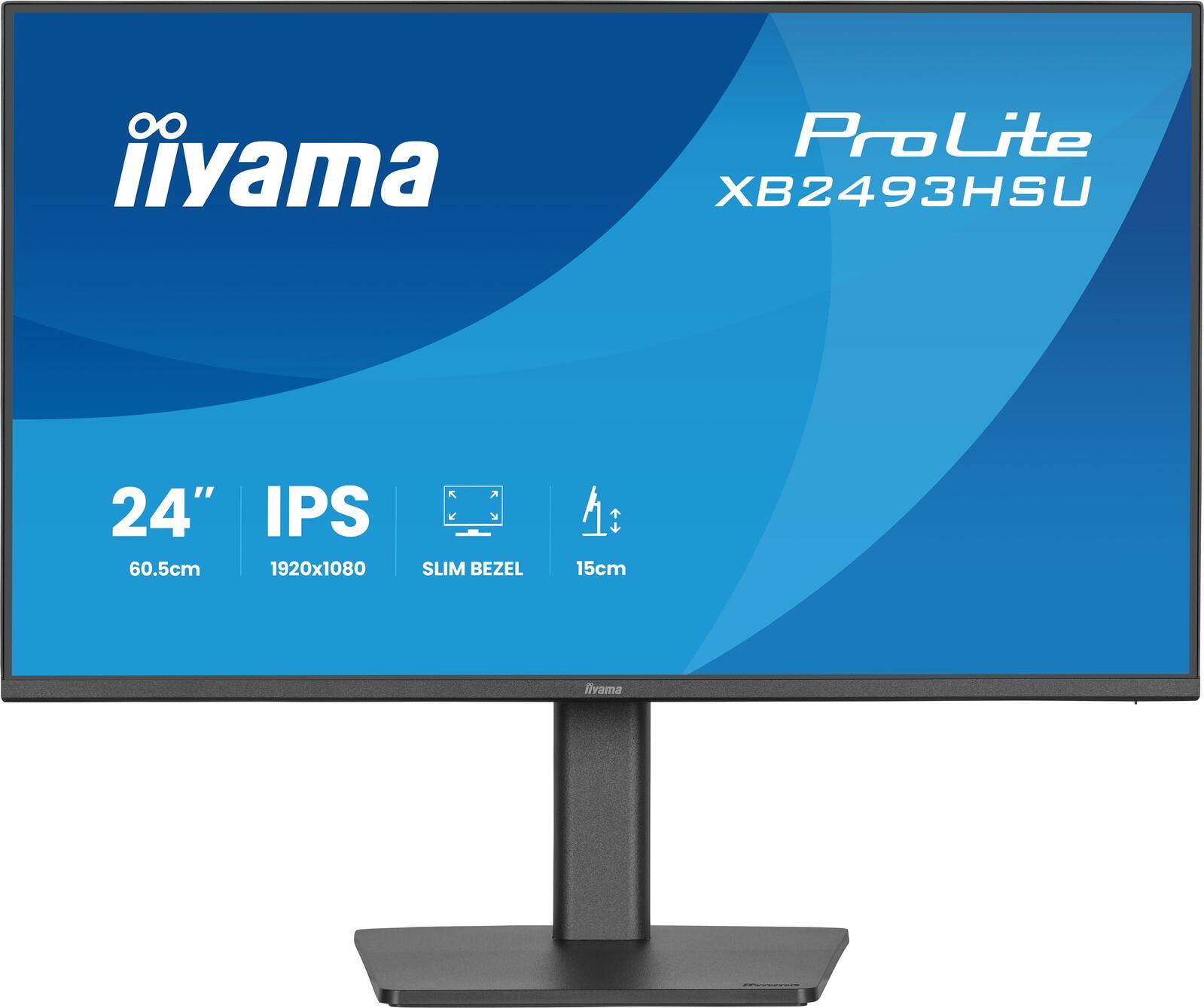 iiyama ProLite XB2493HSU-B1 Monitor 60,5 cm (24"") mattschwarz-0