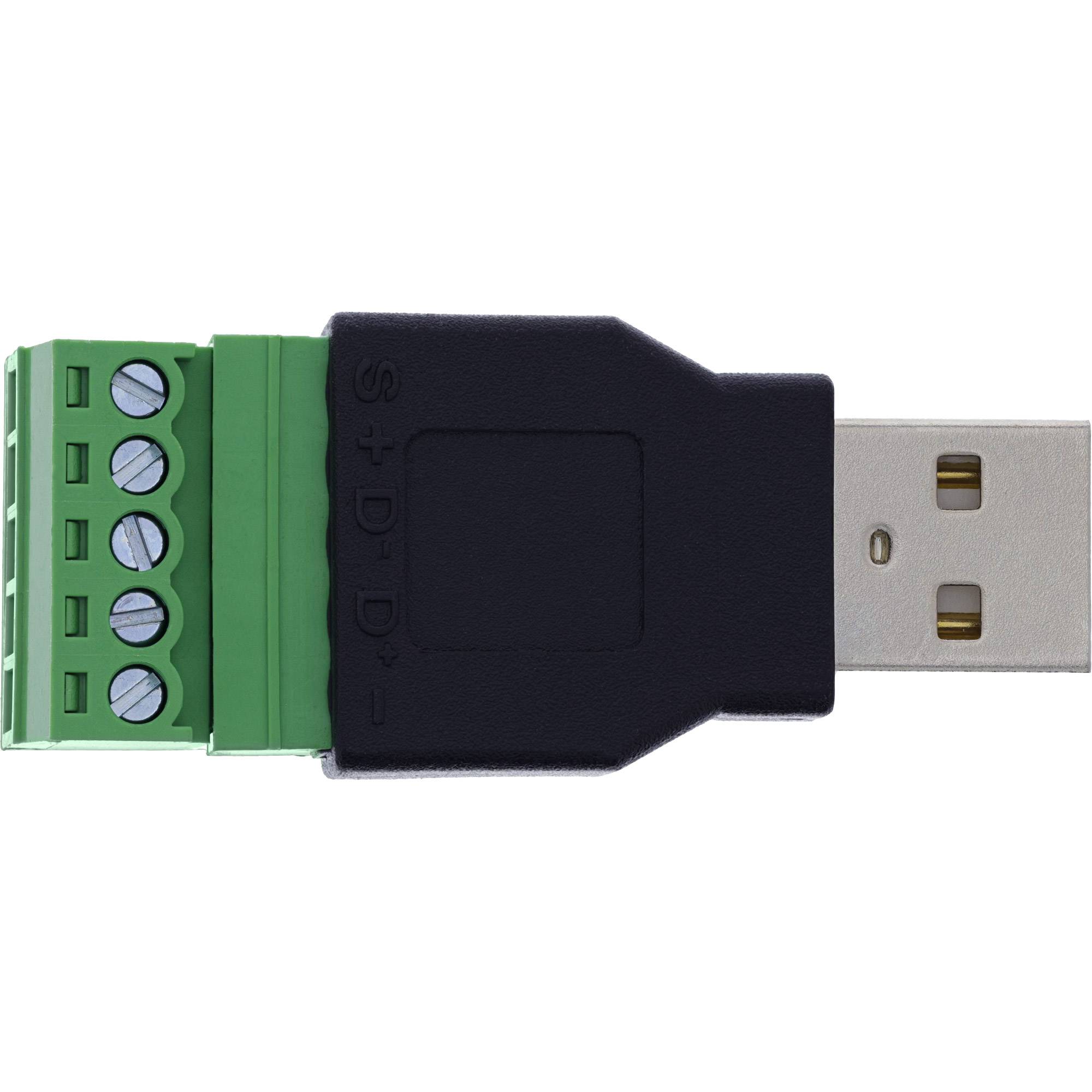 InLine® USB-A Stecker auf Terminalblock, 5-polig, ohne Kabel Adapter / Konverter Terminalblock-1