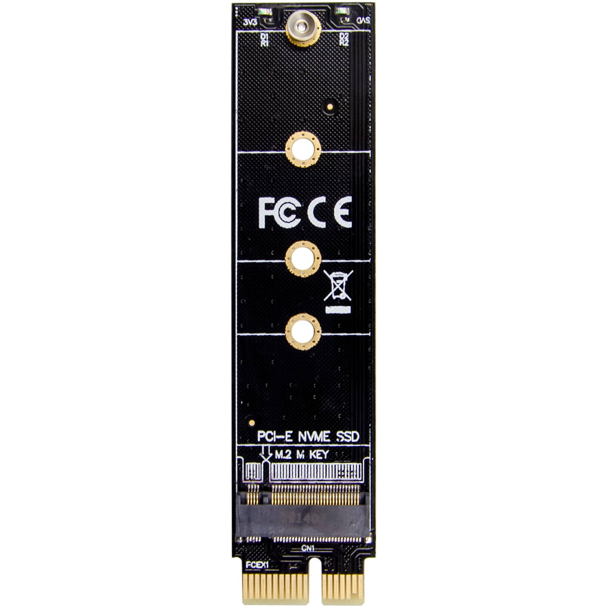InLine® Schnittstellenkarte, PCIe x1 zu M.2 Key M NVMe SSD-3