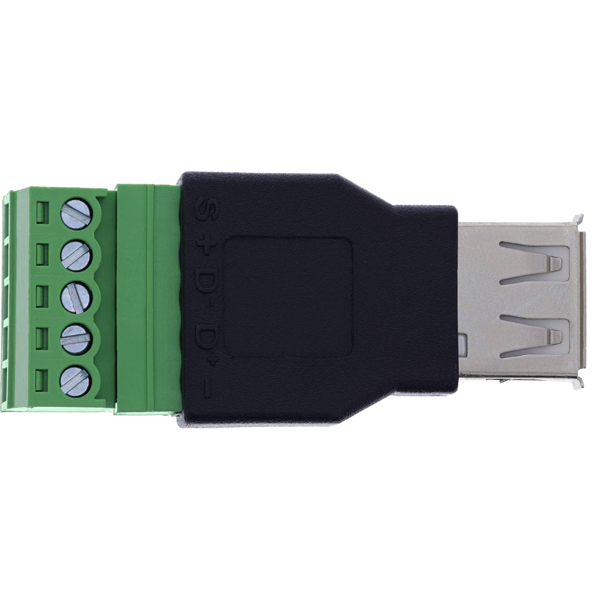 InLine® USB-A Buchse auf Terminalblock, 5-polig, ohne Kabel Adapter / Konverter Terminalblock-1