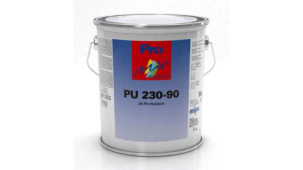 Mipa PU 230-90 2K-PU-Holzlack glänzend RAL 1019 Graubeige (5 kg)
