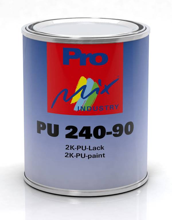 Mipa PU 240-90 2K-PU-Lack glänzend RAL 5004 Schwarzblau (1 kg)