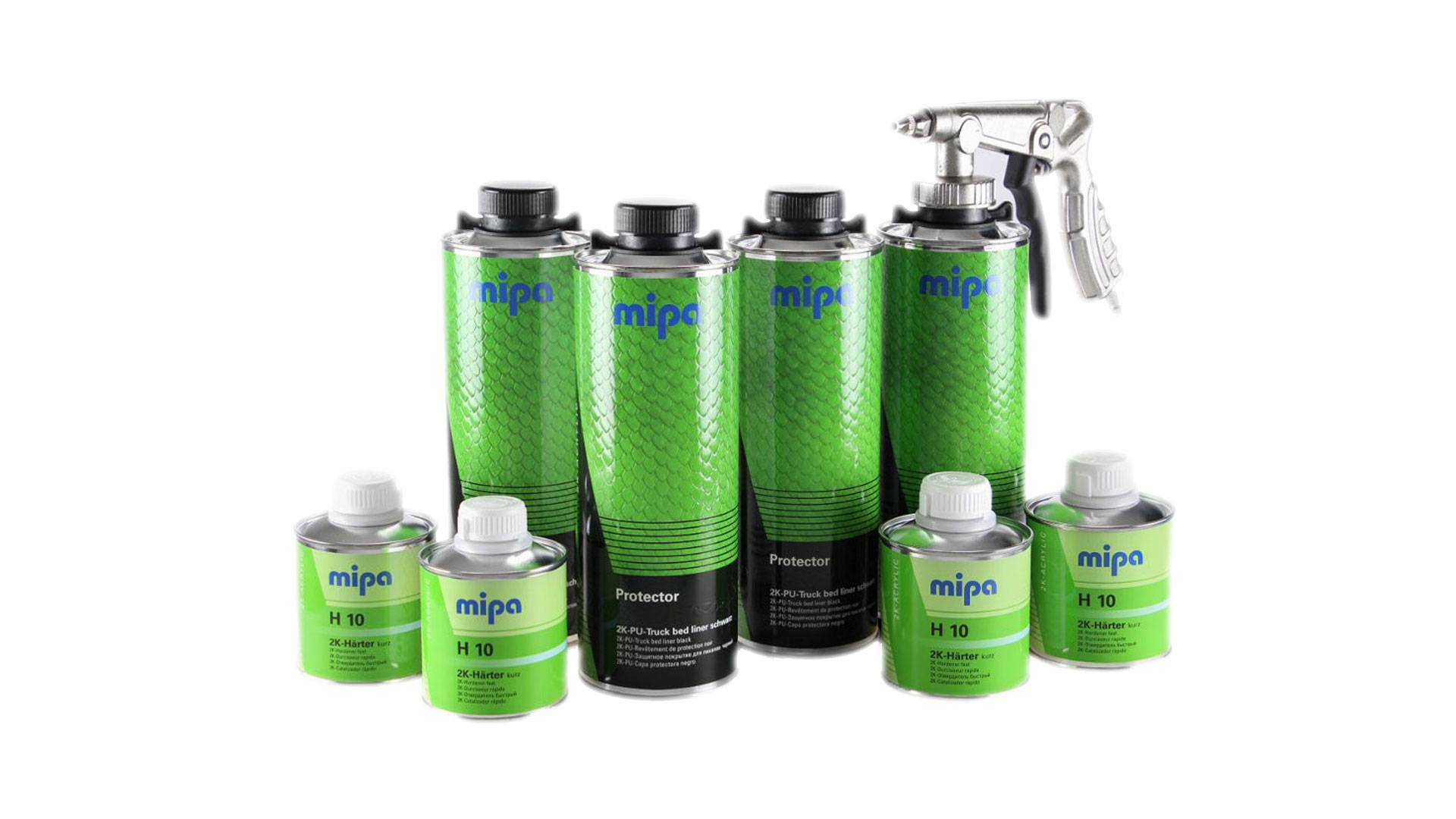 Mipa Protector Set Large (8x Protector + Härter + Lackierpistole)-0