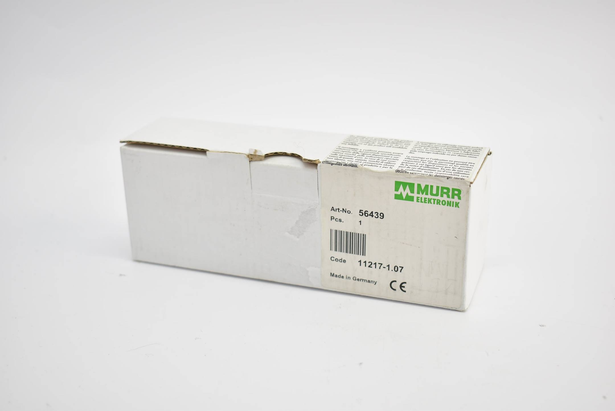 Murr Elektronik Erweiterungsmodul MASI68 DI4/0,19A DO4/1A AB E 4xM12 ( 56439 )-0