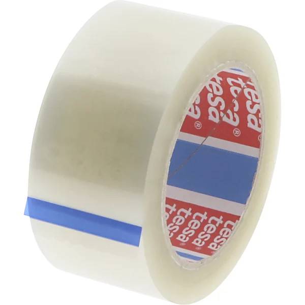 PET-Packband tesa® 60416 55 % recycelt leise abrollbar VE 6 Rollen transparent Band-LxB 100 m x 50 mm.-1
