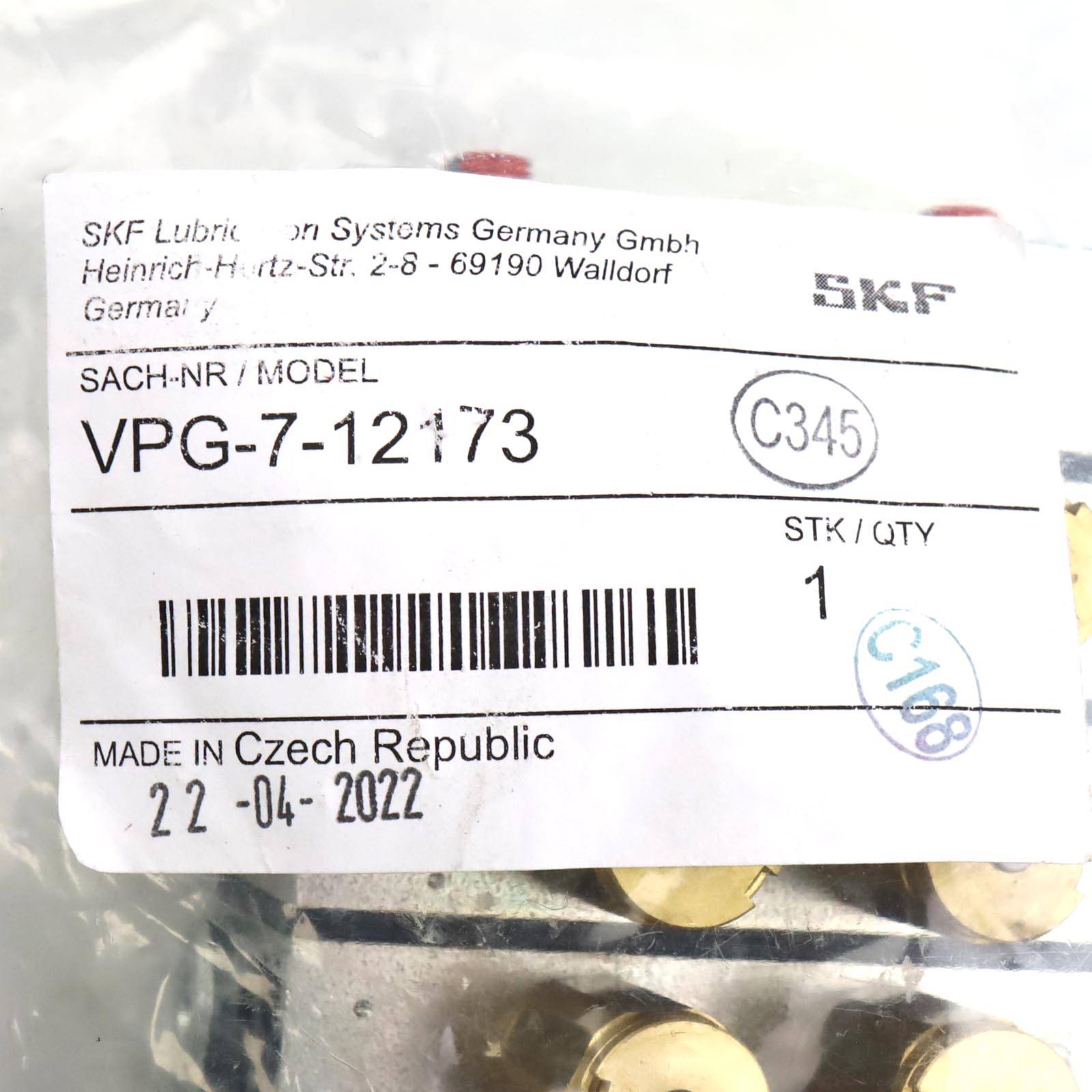 SKF Progressivverteiler VPG-7-12173 OVP-1