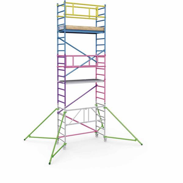 Zarges PaxTower 2m Aufstockpaket 1T (hellblaues Paket)