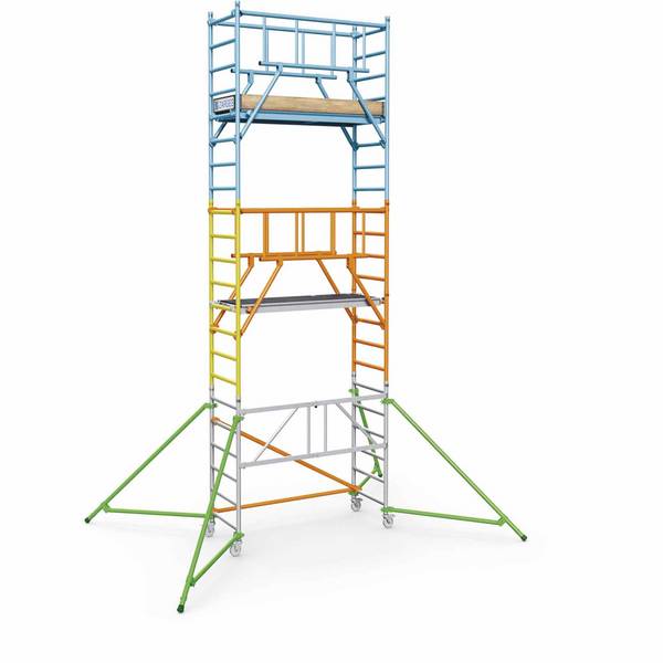 Zarges PaxTower 1m Aufstockpaket S-PLUS (oranges Paket)