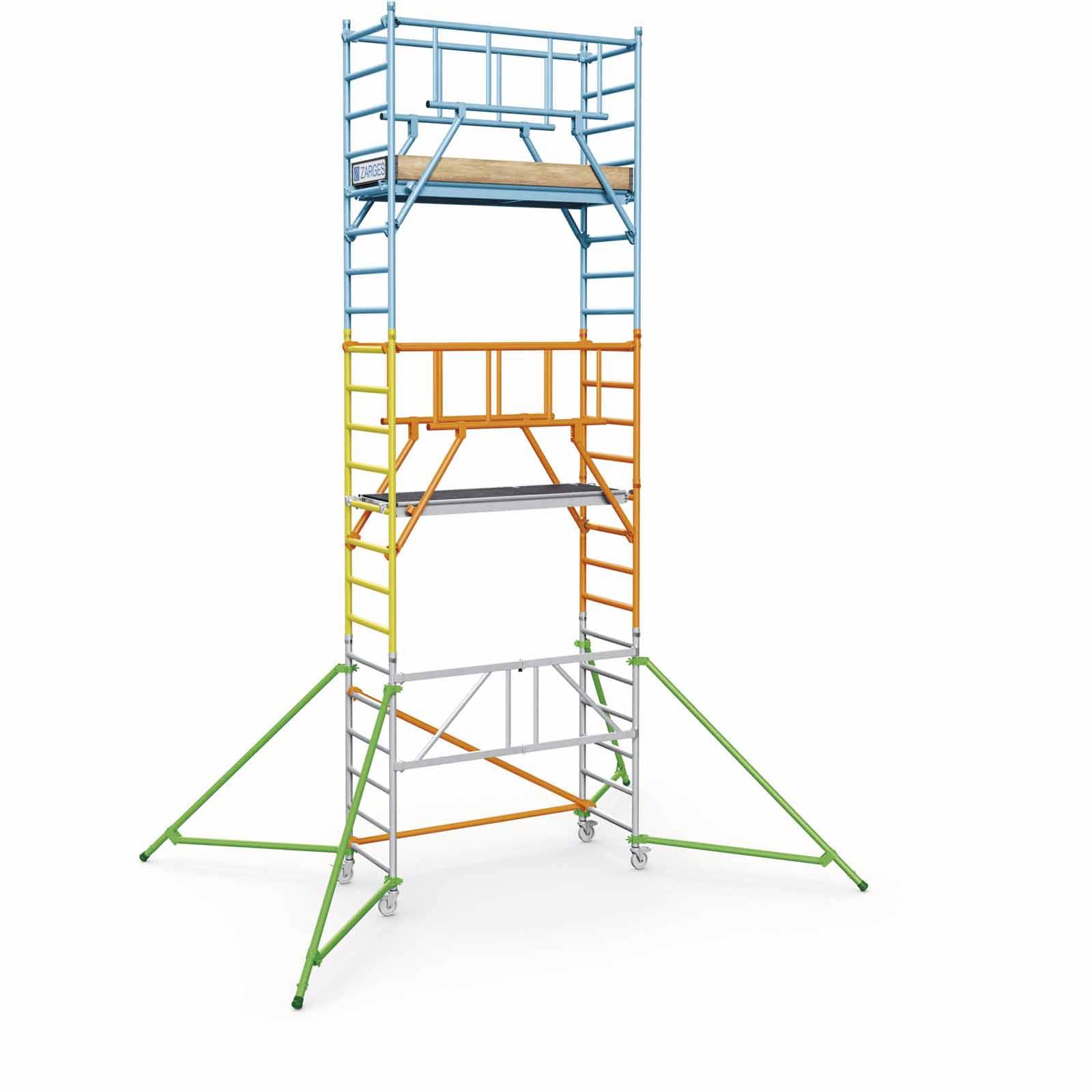 Zarges PaxTower 2m Aufstockpaket S-PLUS (blaues Paket)-0
