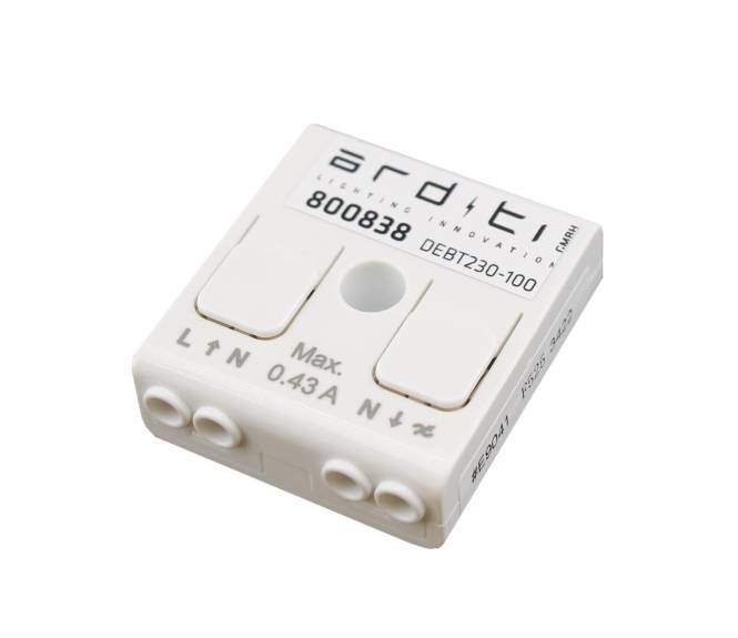 Casambi-Modul TED 230V Dimmer 800838 Phasenabschnitt LED 50W/AGL 100W IP20 Techn.Licht/Wohnraum-0