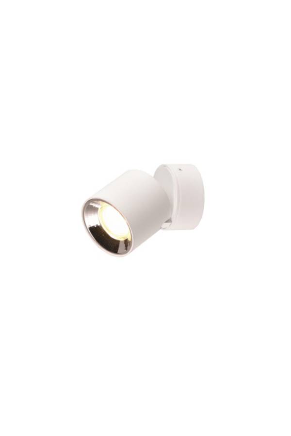 TRIO Aufbauspot GUAYANA 651000131 f. 1xGU10 H120mm Metall Weiß schwenkbar Techn.Licht/Wohnraum