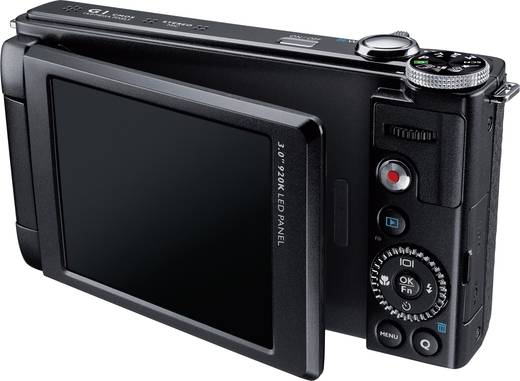 BenQ G1 Digitalkamera 14.0 Mio. Pixel Opt. Zoom: 4.6 x Schwarz Full HD Video, Dreh/schwenkbares 