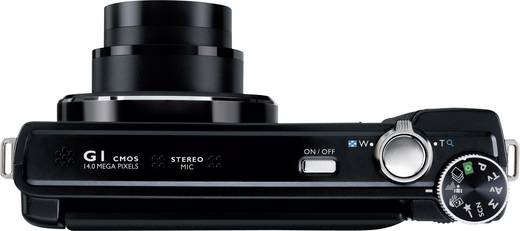 BenQ G1 Digitalkamera 14.0 Mio. Pixel Opt. Zoom: 4.6 x Schwarz Full HD Video, Dreh/schwenkbares 