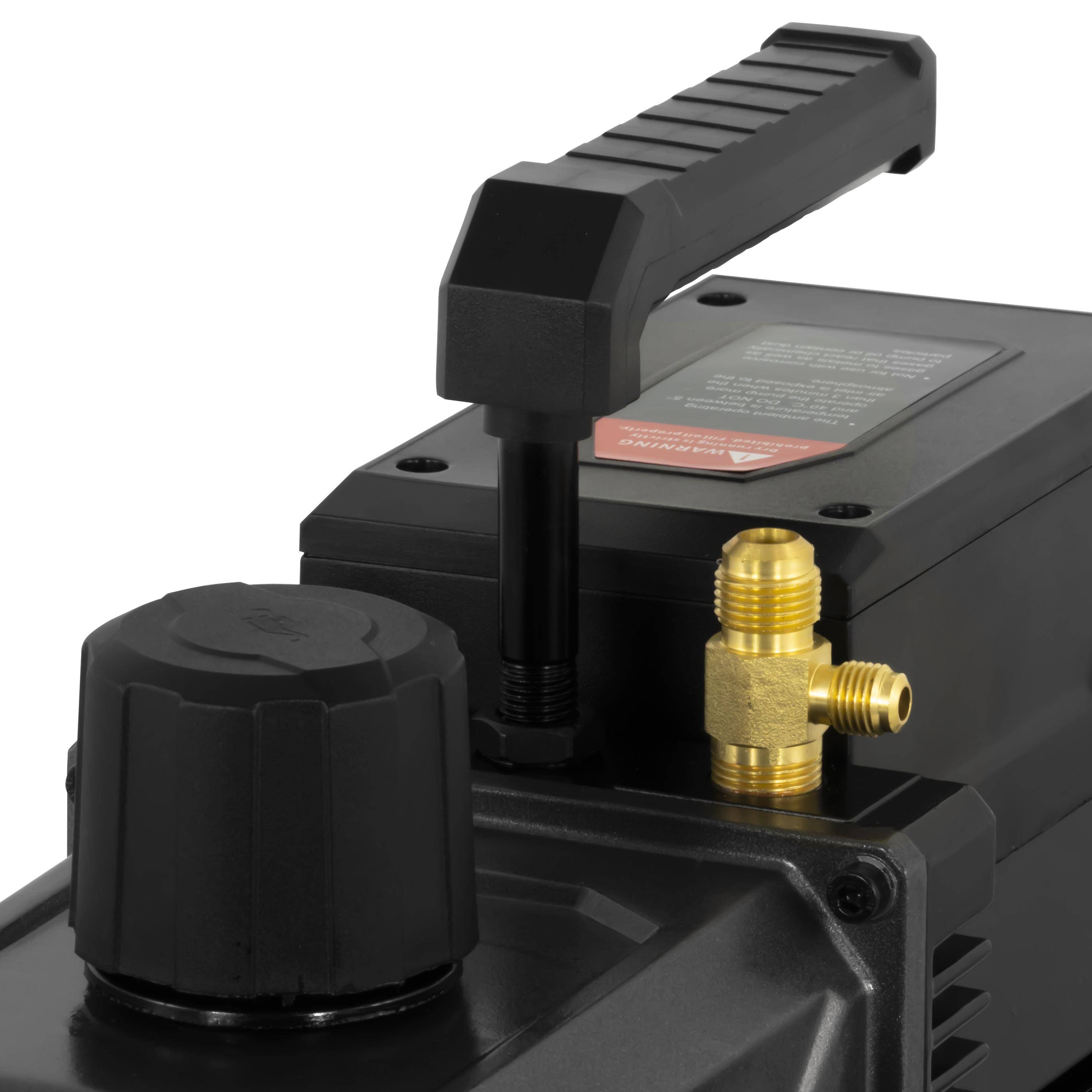 PCE Instruments zweistufige HVAC Vakuumpumpe PCE-RVP 240 |135 l/min |1/4 Zoll und 3/8 Zoll |0,51 PS |370 W-3
