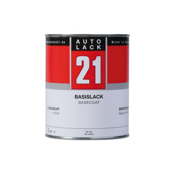 Autolack RAL 7021 Schwarzgrau Uni Basislack H2O 1 Ltr.