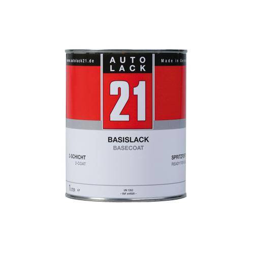 Autolack RAL 7021 Schwarzgrau Uni Basislack H2O 1 Ltr.-0