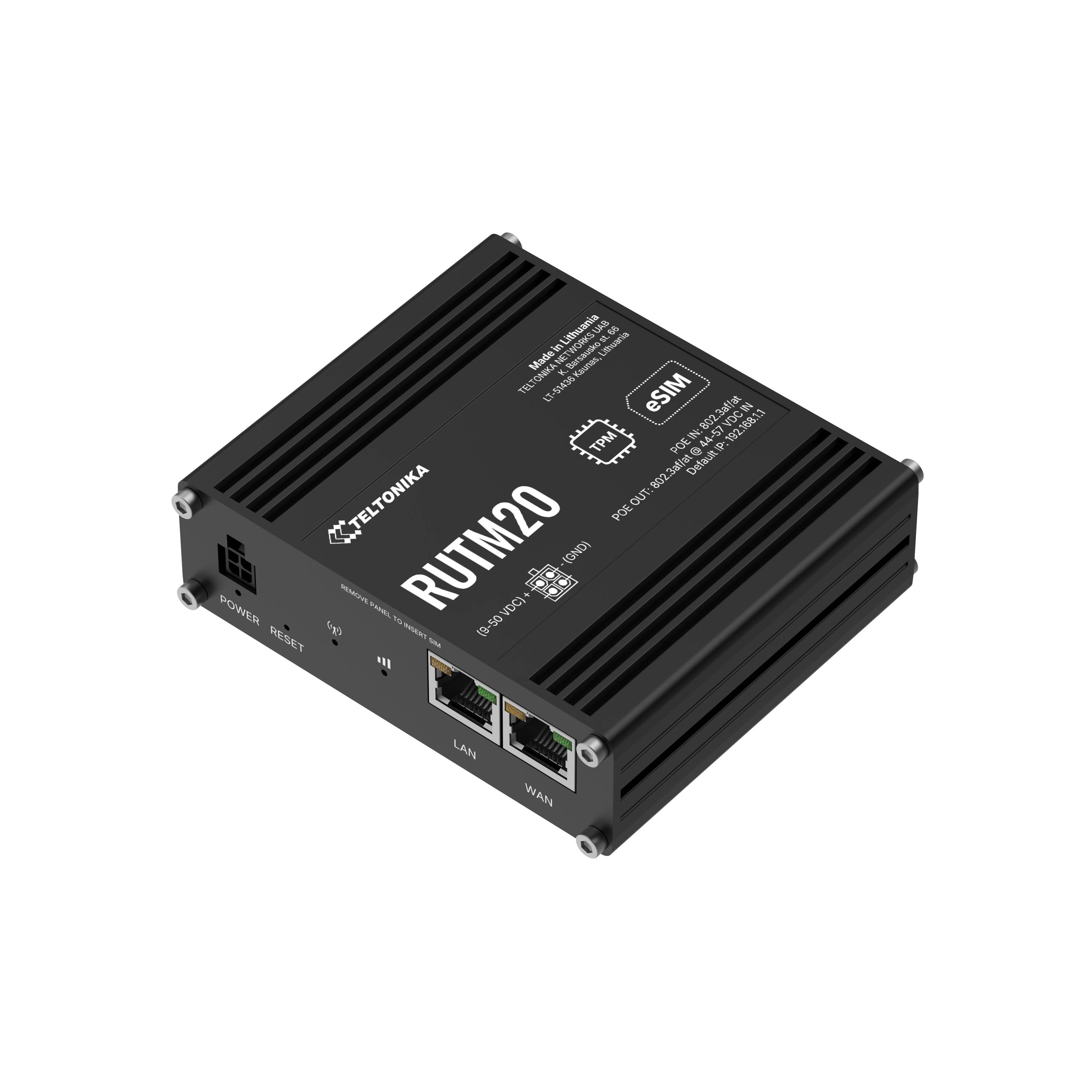 Teltonika RUTM20 5G Modem mit M.2 & PoE Out-2