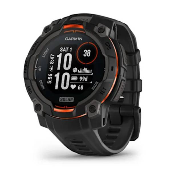 Sportuhr Instinct 3 Solar Schwarz