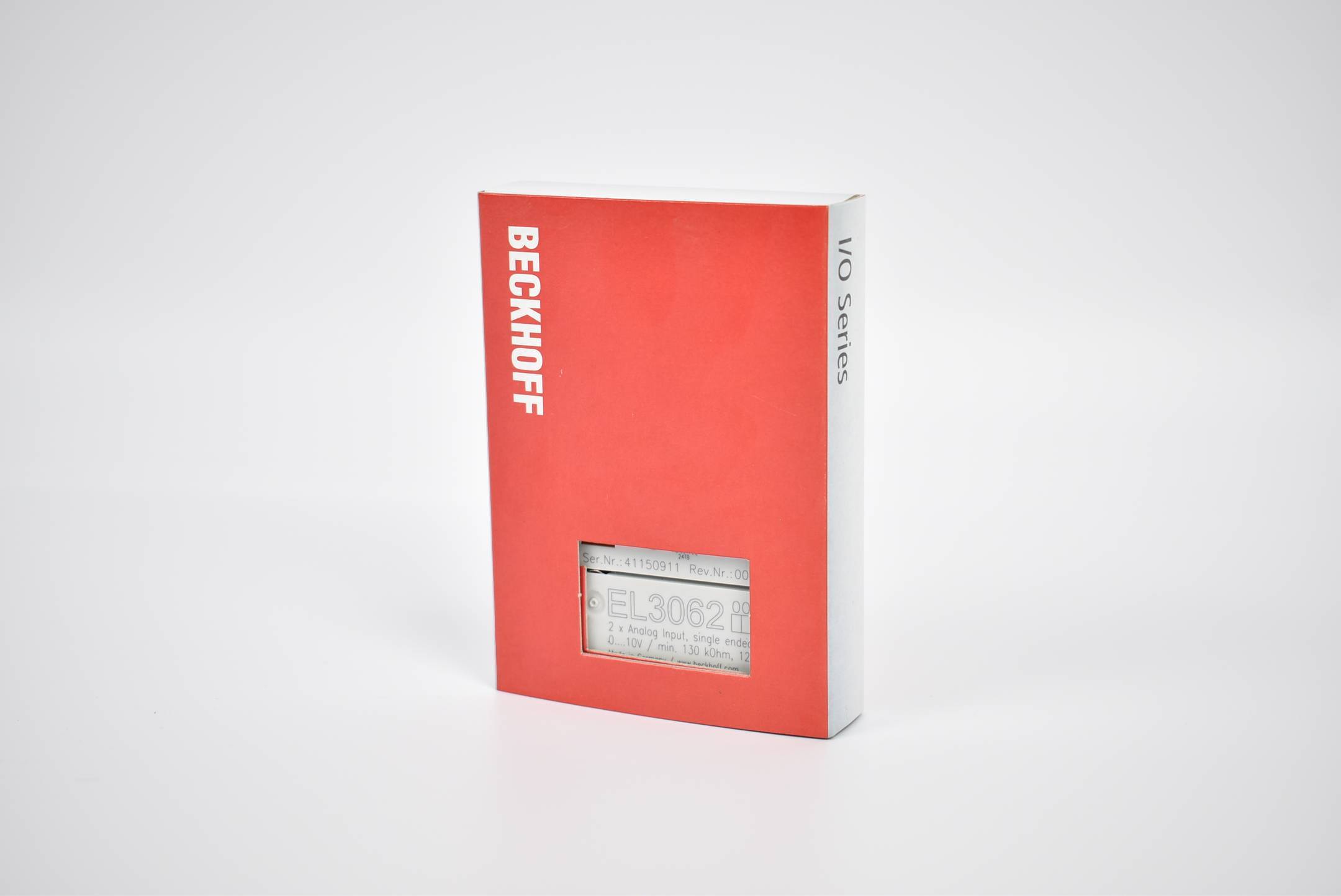 Beckhoff EL3062, EtherCAT-Klemme, 2-Kanal-Analog-Eingang, Spannung, 0…10 V, 12 Bit, single-ended-0