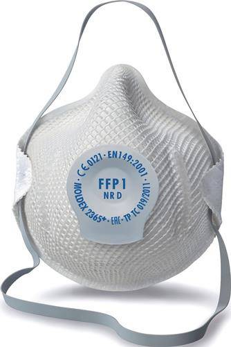 Klassiker 236515 Feinstaubmaske mit Ventil FFP1 D 20 St. EN 149 2001 149 2009-2