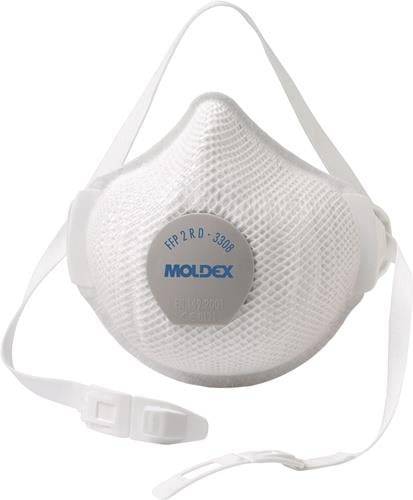 Moldex 3308 330801 Feinstaubmaske mit Ventil FFP2 D 1 St. EN 149:2001 DIN 149:2001-2