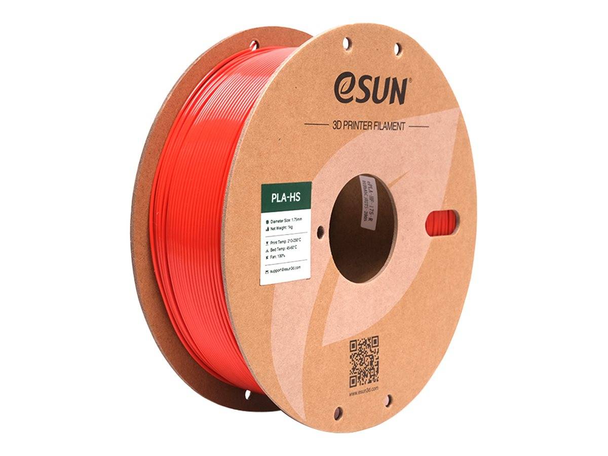 Esun Polylactid (PLA) - 1 kg - Rot - Spule - PLA-Filament (3D)-0