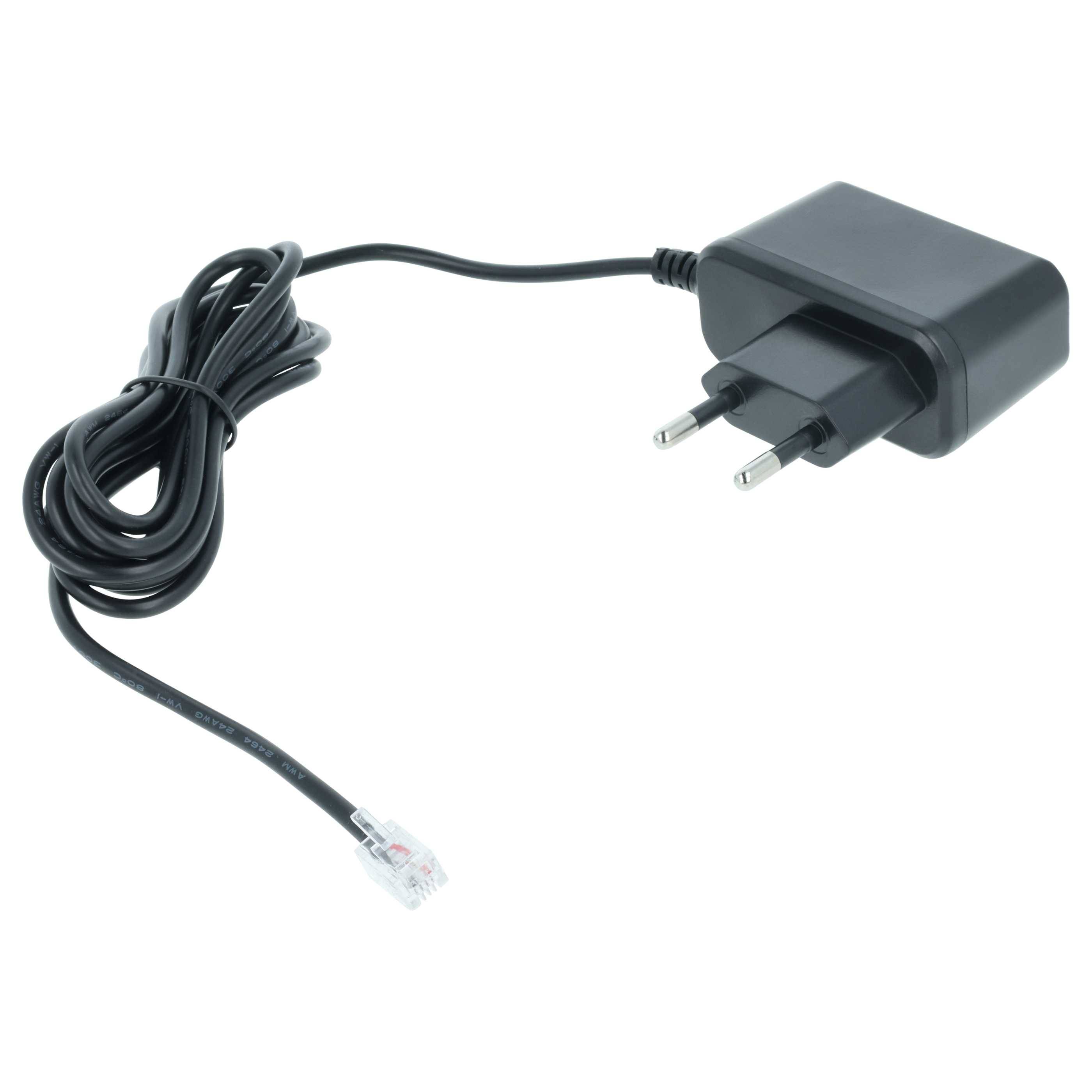 vhbw Netzteil kompatibel mit Alcatel 400 DECT | 300 DECT Festnetztelefon-Ladestation - 190 cm-0