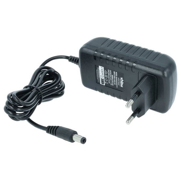 vhbw Netzteil Ersatz für Quigg IVP1200-1500 für Massagegerät | Massagepistole - 12 V, 138 cm