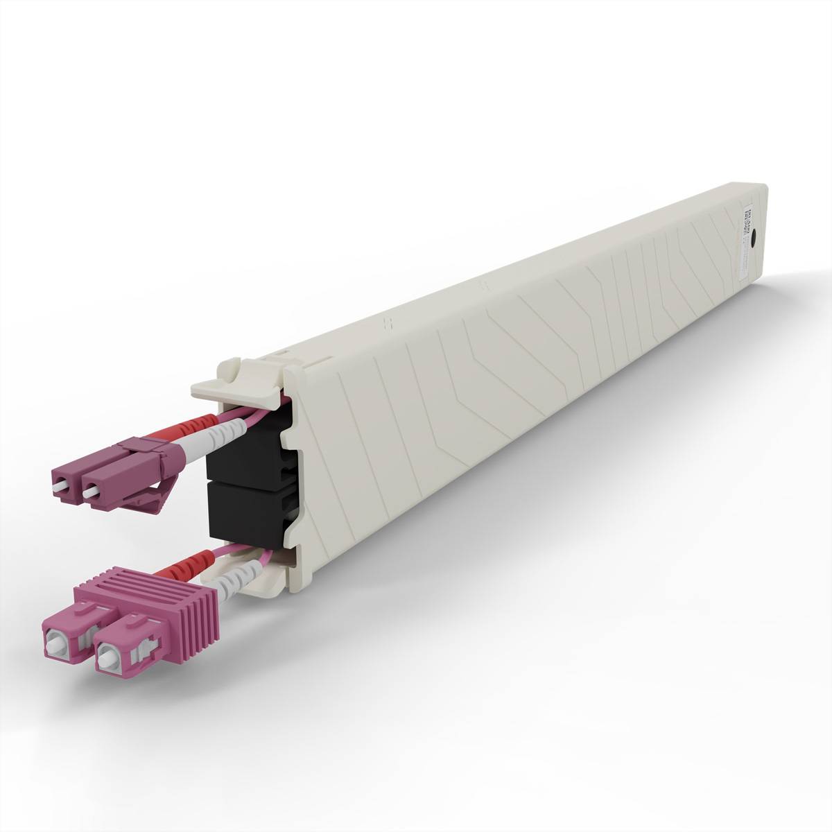 PATCHBOX .one / Cassette / 8RU / OM4 / LC-SC, 0,8 m, LC/SC, OM4, LC, SC-1