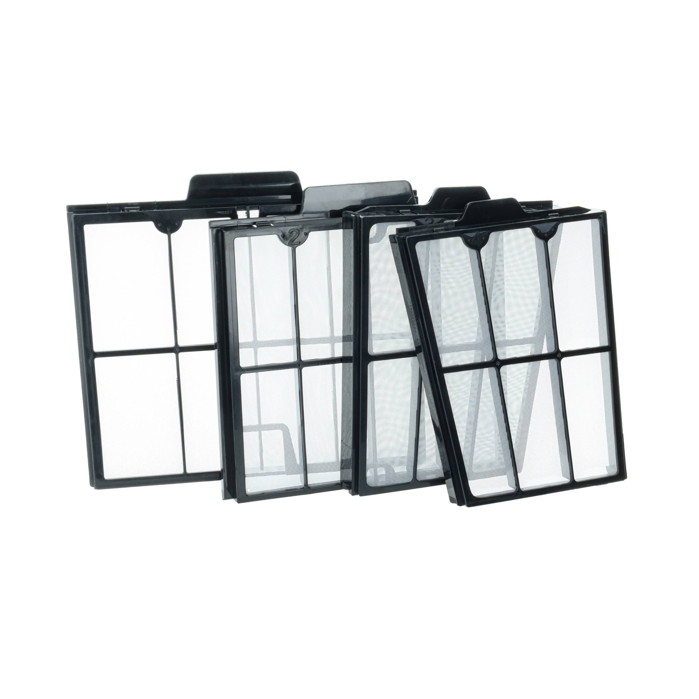 vhbw 4x Grobstaubfilter kompatibel mit Dolphin Triton PS | PS Plus Poolsauger, Poolroboter - Grobfilter, 22 x 19,7 x 7,5