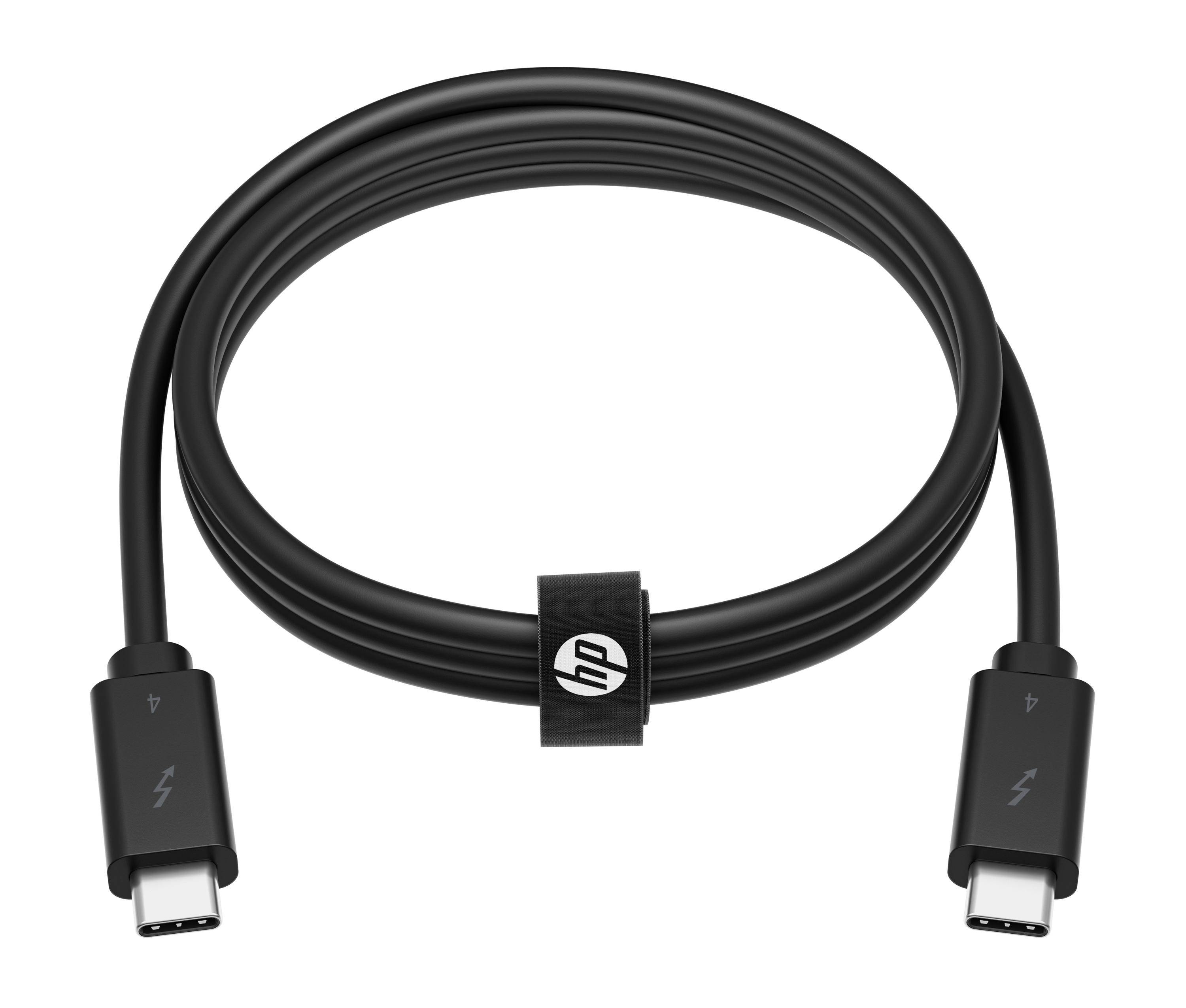 HP USB-Kabel - Thunderbolt 4 männlich zu Thunderbolt 4 männlich - 1 m - USB Power Delivery (240W)-2