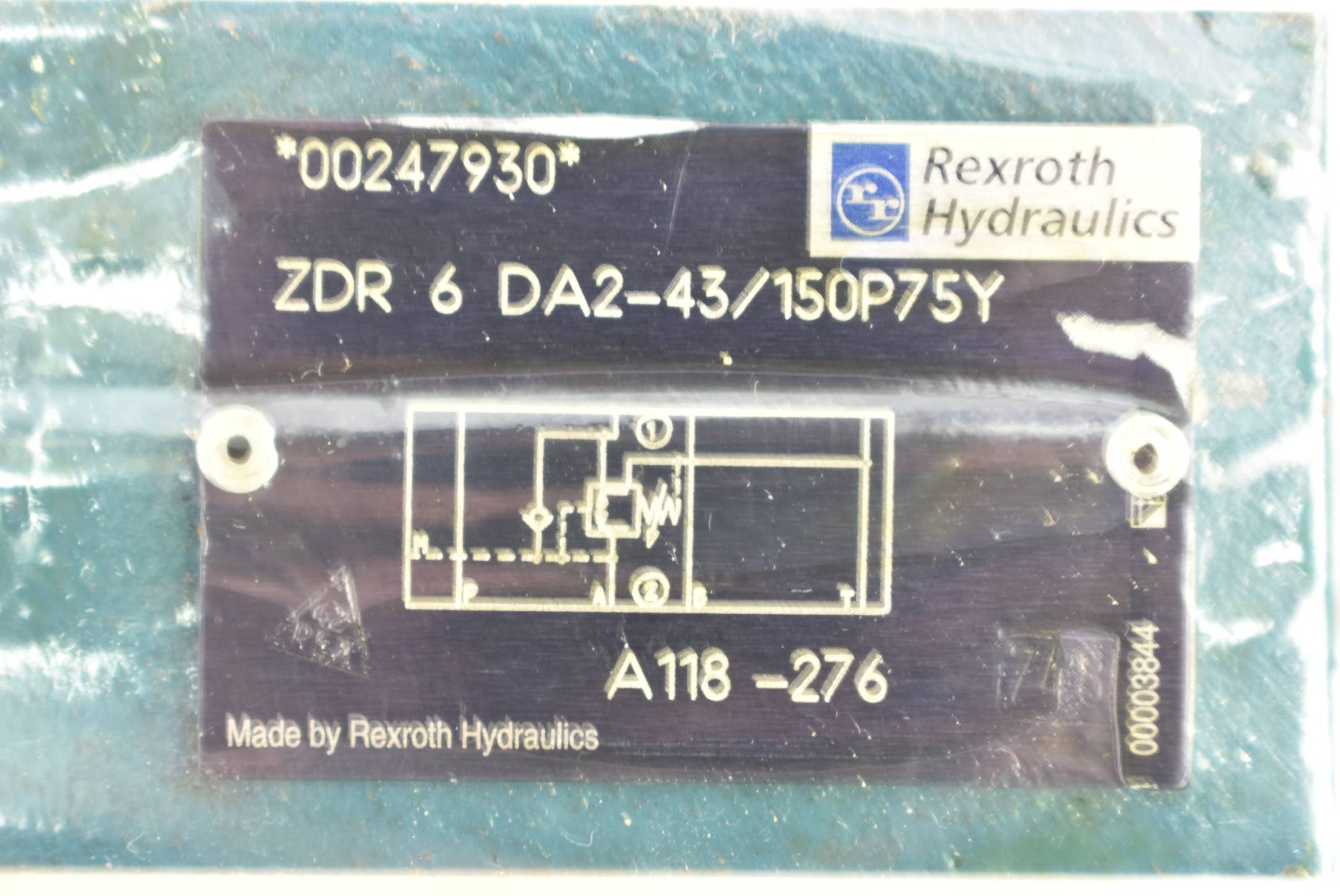 Rexroth Hydraulics Druckminderer 2 Stück ZDR 6 DA2-43/150P75Y ( 00247930 )-2
