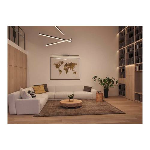 SLV GRAZIA 10 - Aufbauprofil LED flach (Länge 200cm | IP20) - schwarz-1