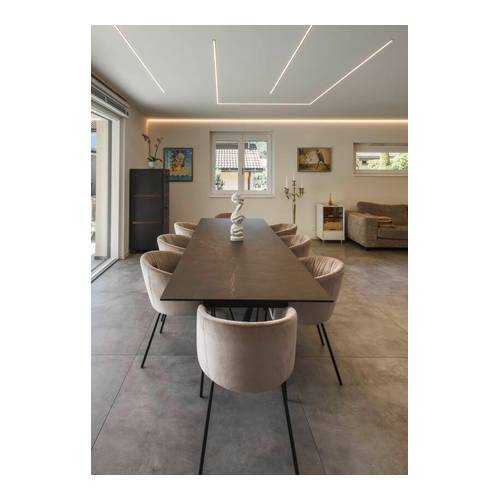 SLV GRAZIA 20 - LED-Einbauprofil (Länge 300cm) - schwarz-1