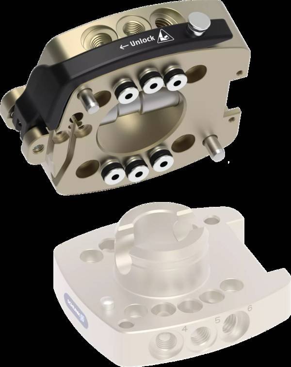 SCHUNK CMS 063-K-B, Manuelles Wechselsystem