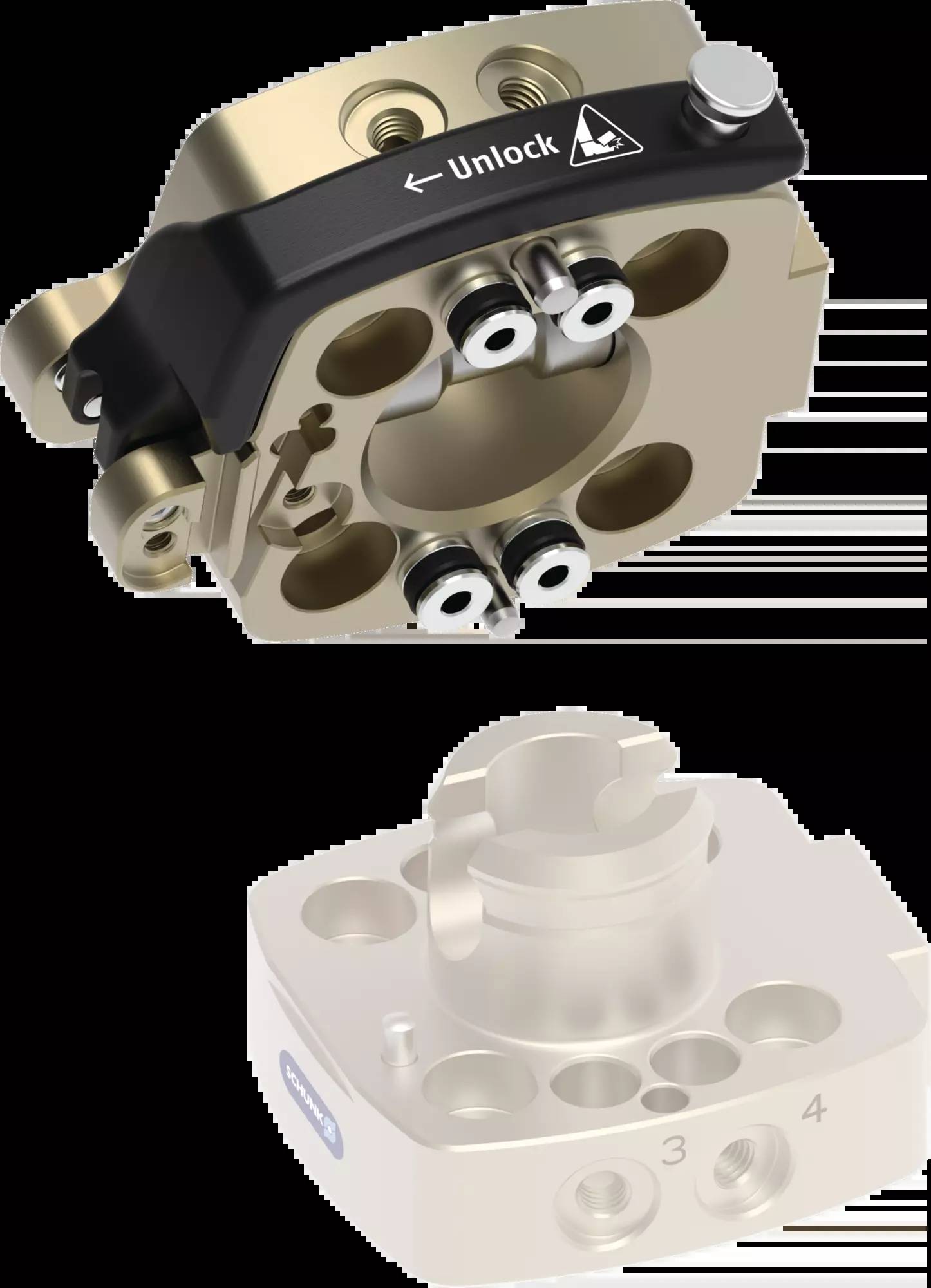SCHUNK CMS 040-K-B, Manuelles Wechselsystem-0
