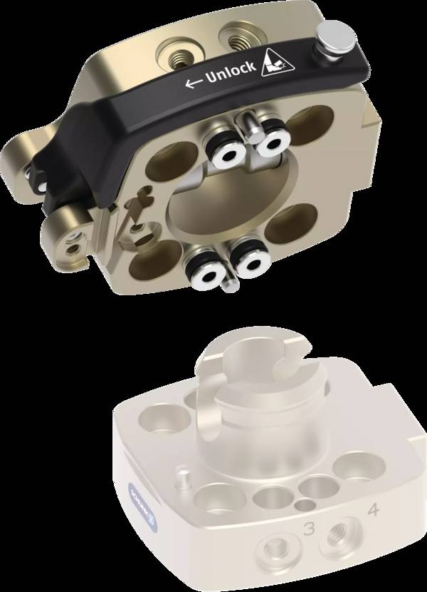 SCHUNK CMS 040-K-B, Manuelles Wechselsystem