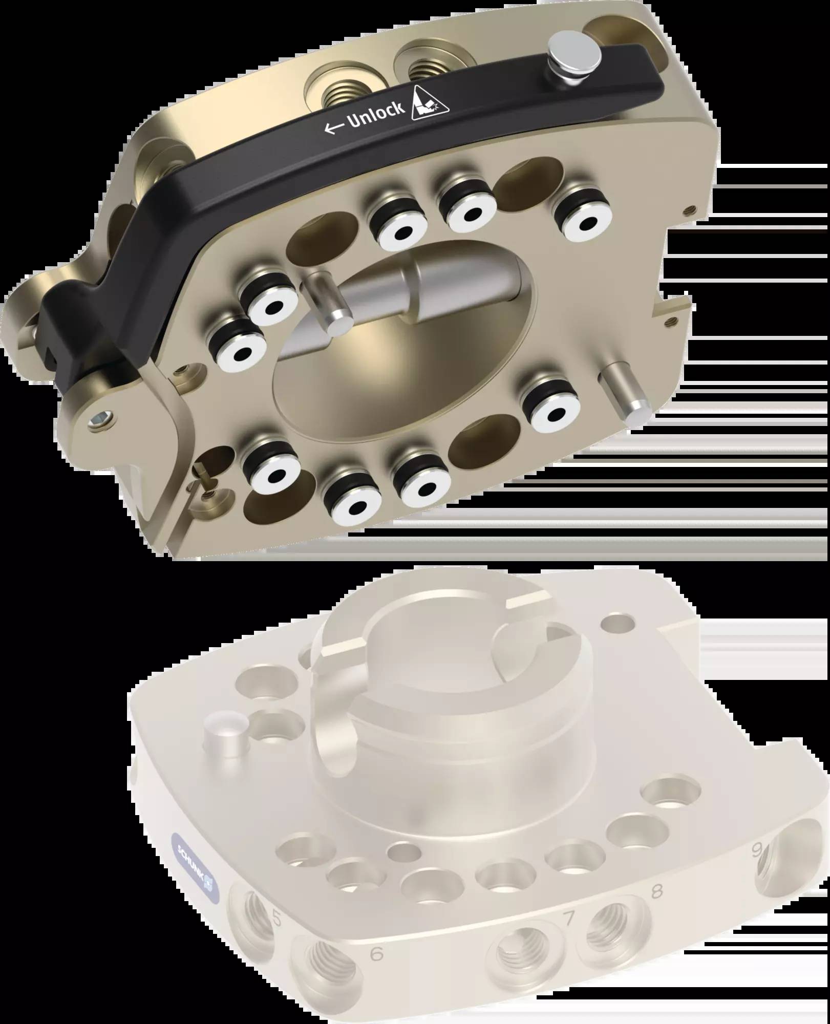 SCHUNK CMS 080-K-B, Manuelles Wechselsystem-0