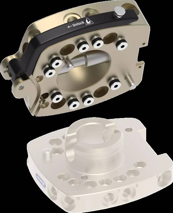 SCHUNK CMS 080-K-B, Manuelles Wechselsystem