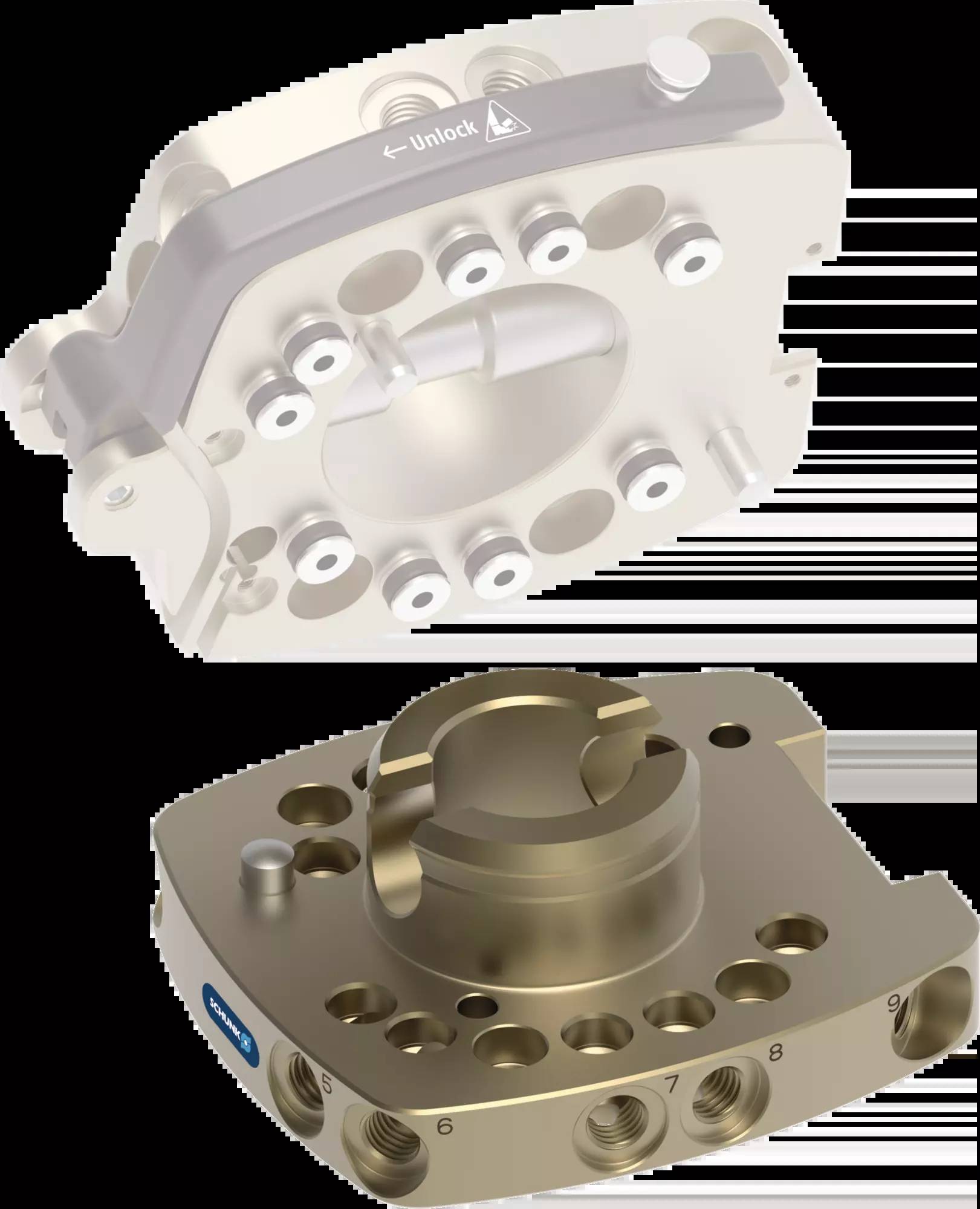 SCHUNK CMS 080-A, Manuelles Wechselsystem-0