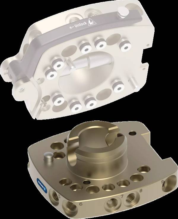 SCHUNK CMS 080-A, Manuelles Wechselsystem