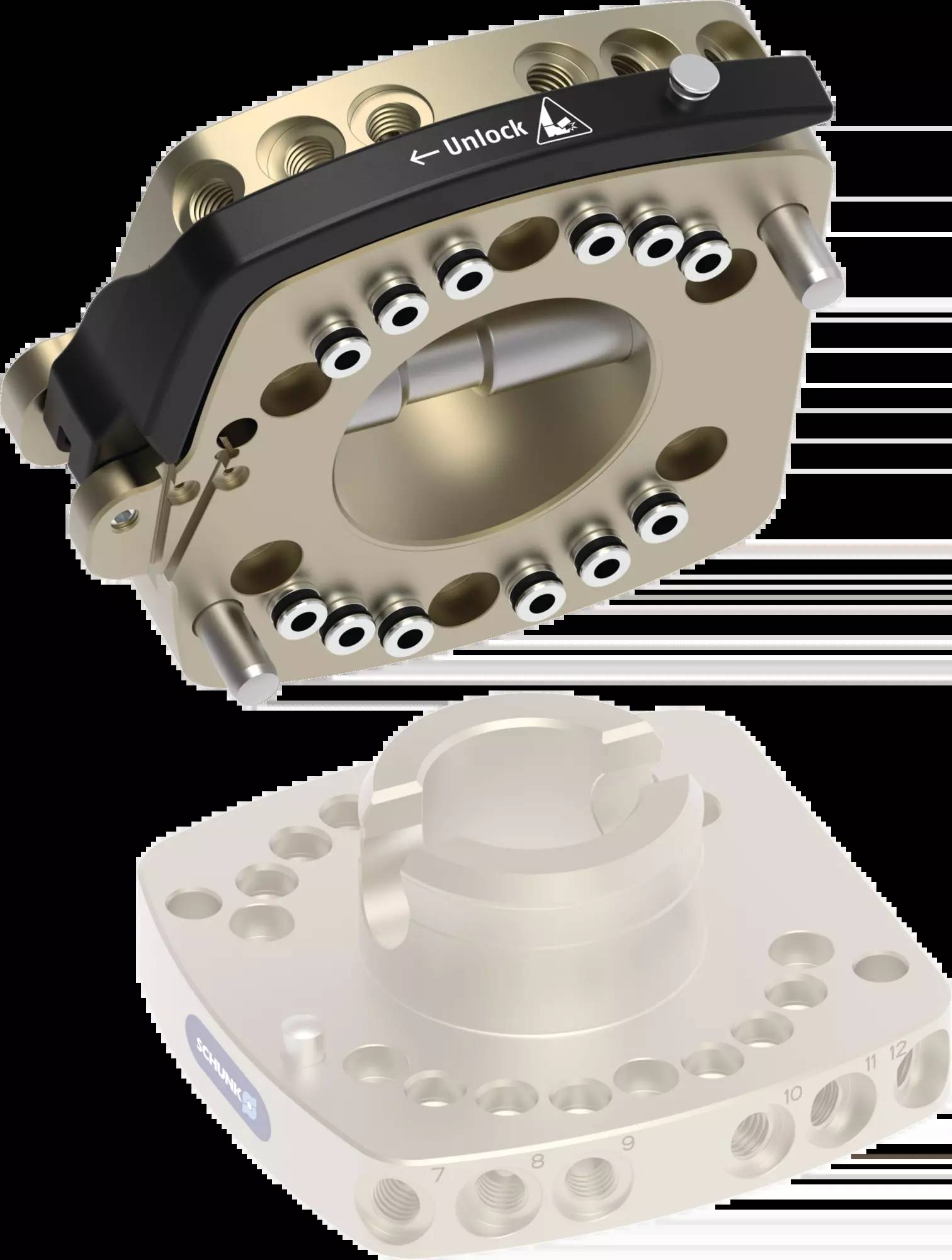 SCHUNK CMS 125-K-B, Manuelles Wechselsystem-0