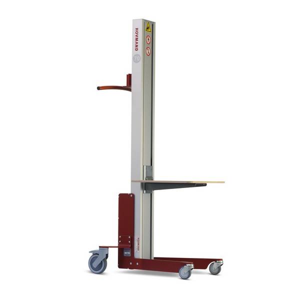 HOVMAND Hebelift mit Kunststoff-Plattform, Hubbereich 140-1.751 mm, TK