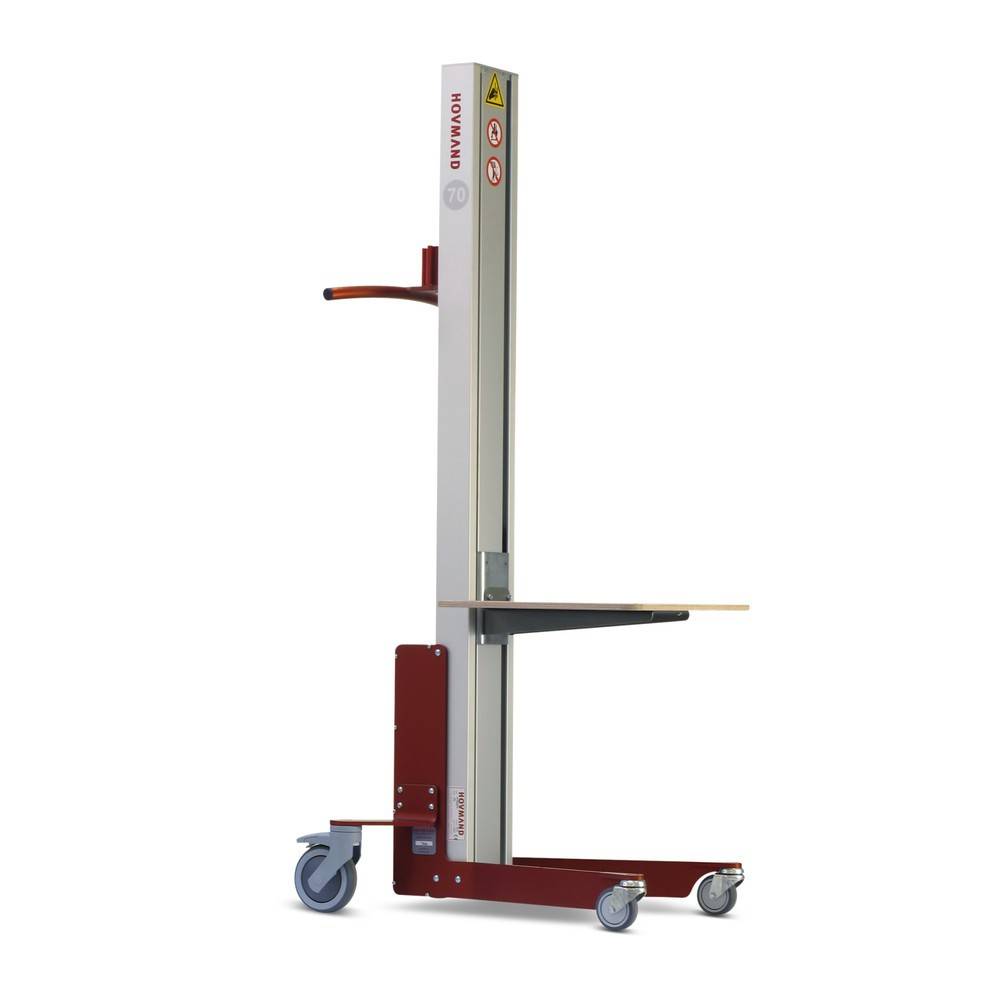 HOVMAND Hebelift mit Kunststoff-Plattform, Hubbereich 140-1.351 mm, TK-0