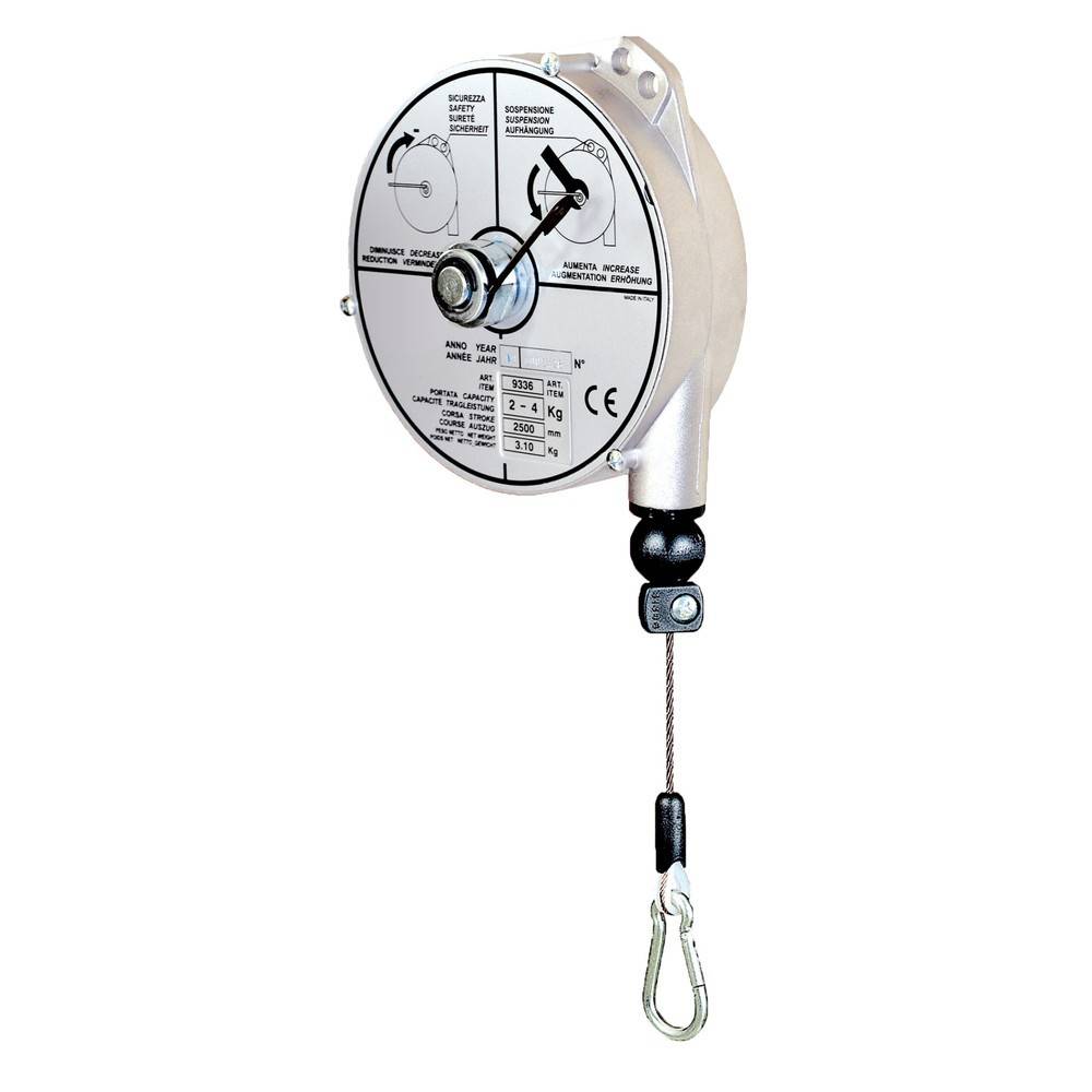 Federzug, Seilauszug 2,5 m, TK 2-3 kg-0